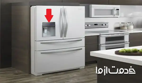 صفحه نمایش یخچال فریزر امرسان